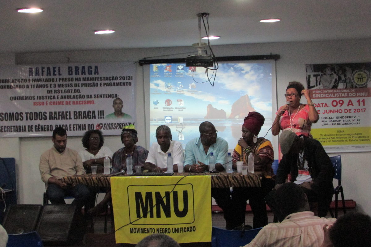 CSB e FESERP-MG marcam presença no Encontro Nacional de Sindicalistas do MNU