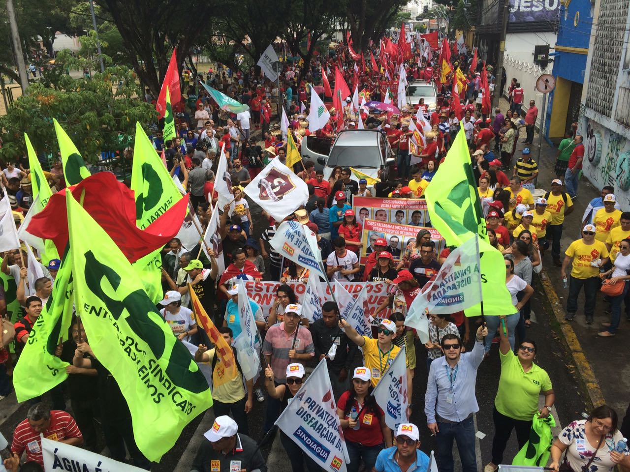 Centrais sindicais organizam manifestações contra a reforma trabalhista no dia 10