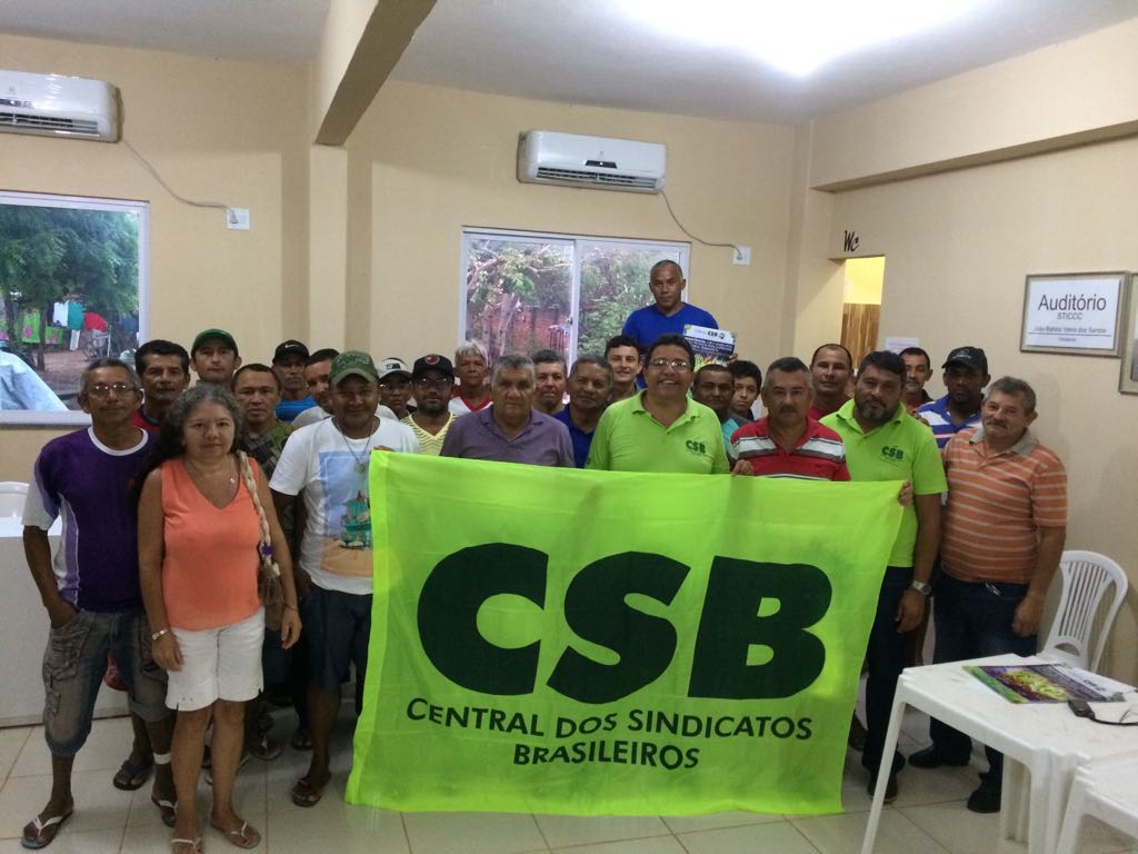 CSB participa de assembleia dos trabalhadores da construção civil de Camocim (CE)