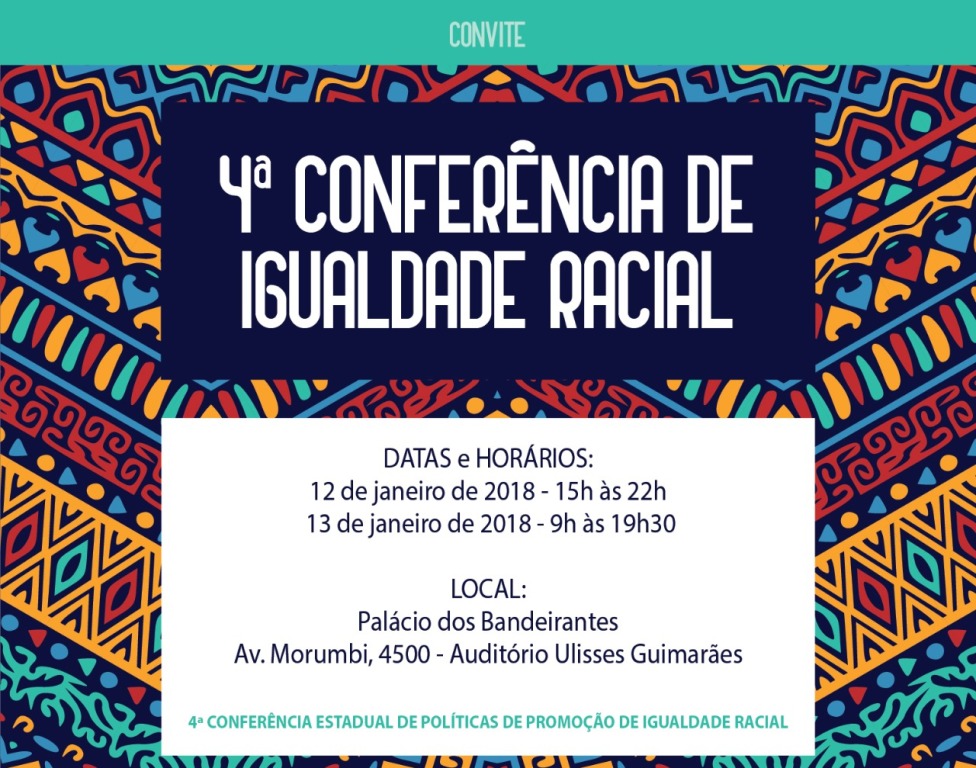 CSB participa da 4ª Conferência Estadual de Igualdade Racial