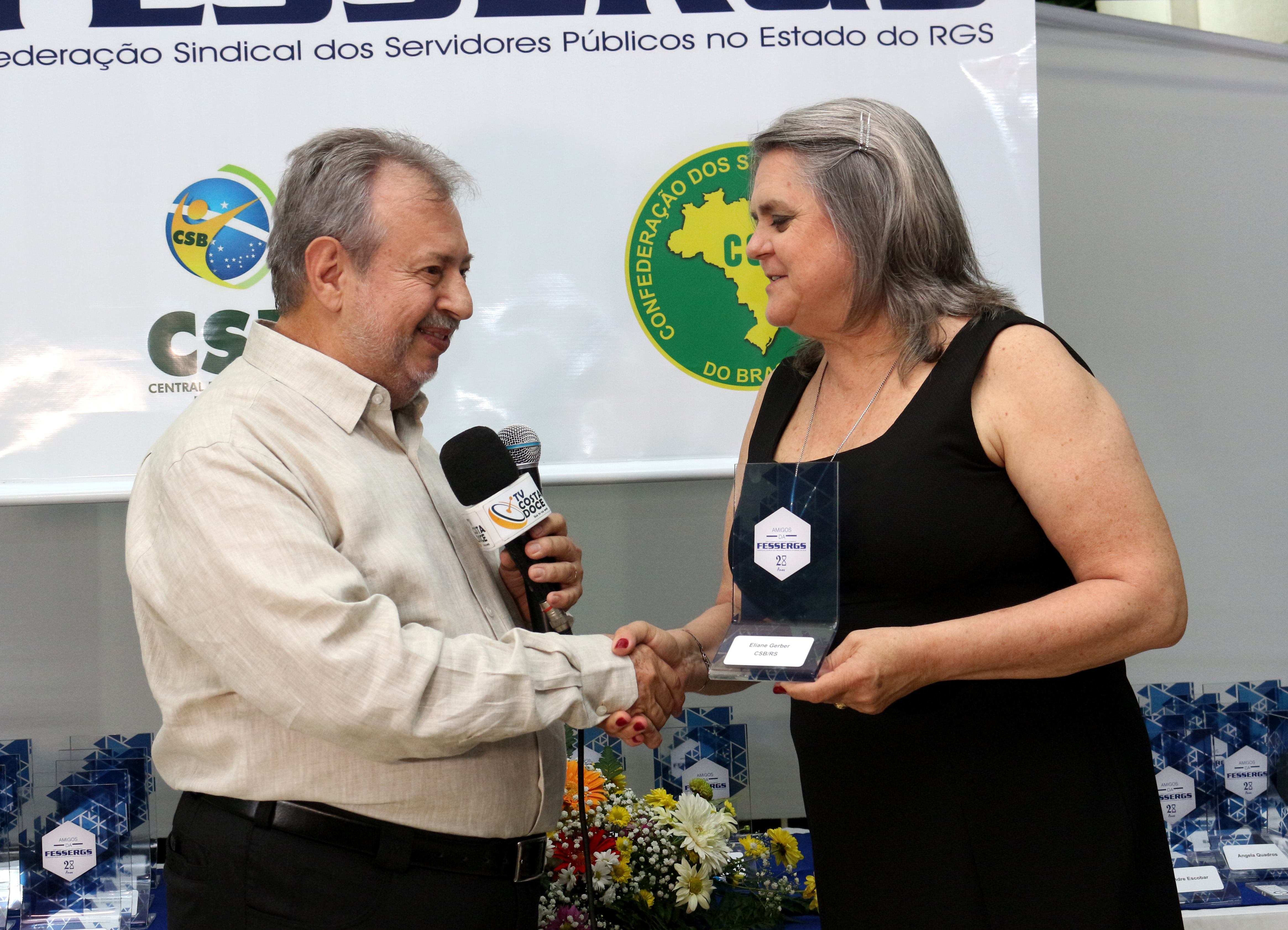 CSB é homenageada por Federação Sindical do Rio Grande do Sul
