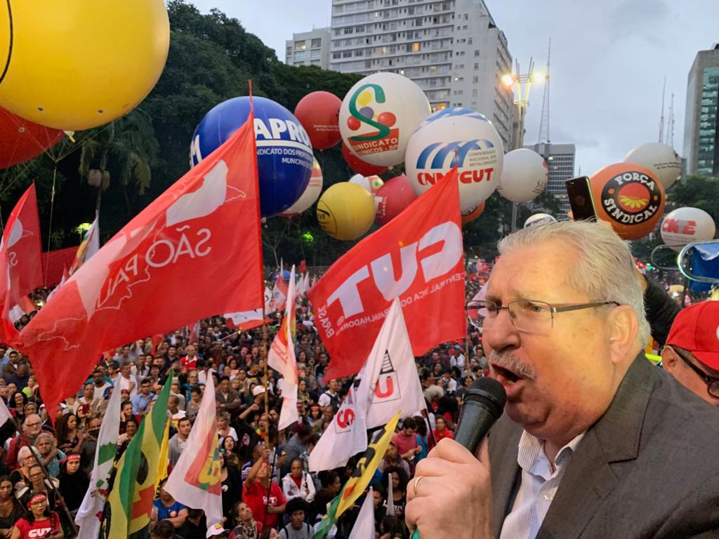 Pelo Brasil, trabalhadores dizem não à reforma da Previdência de Bolsonaro