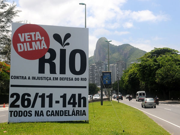Rio promove 3ª manifestação por royalties