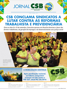 Jornal CSB de Março de 2016