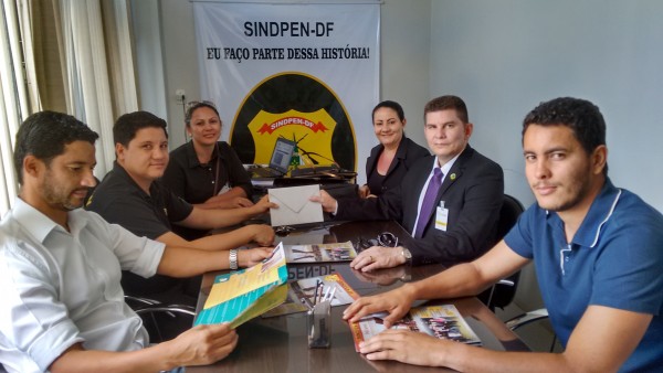 SINDPEN-DF recebe Jory Oeiras, deputado estadual (PRB) do Amapá