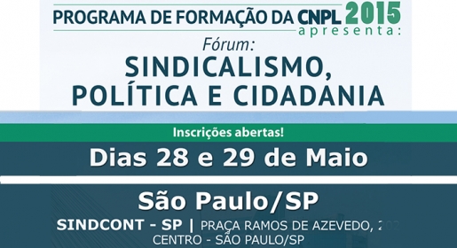 CNPL organiza fórum sindical em São Paulo