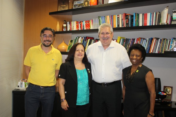 CSB recebe dirigentes do SINDICONT-Rio para falar sobre os 100 anos do Sindicato