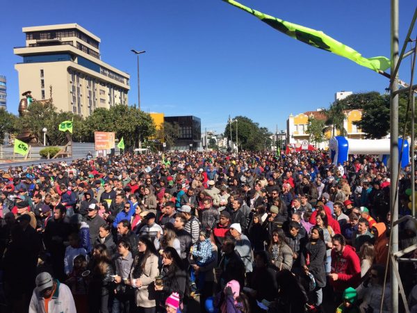 Mais de 12 mil participam do “Encontro dos Trabalhadores” em Chapecó