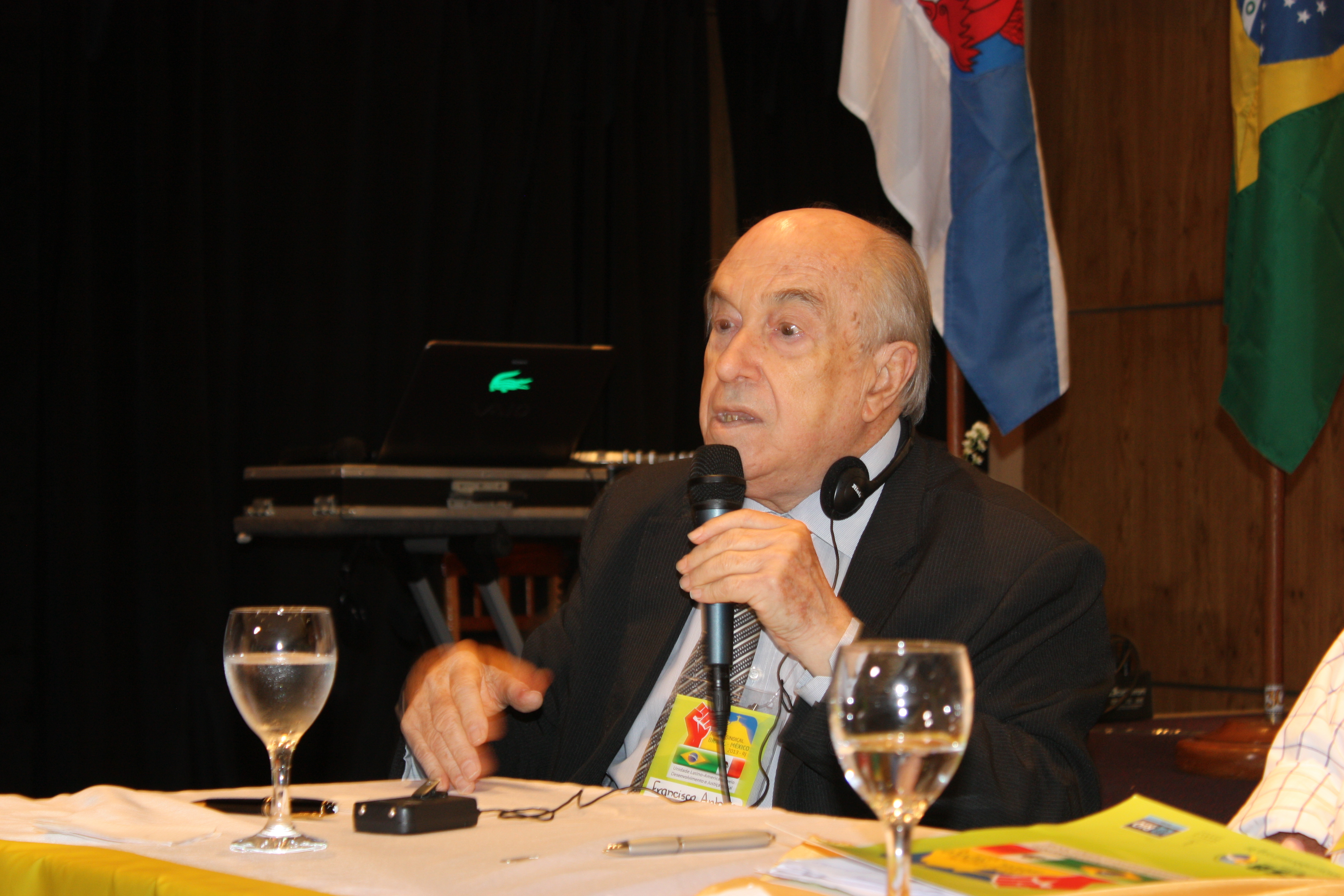 Fórum Brasil | México – 2013 | Francisco Antonio Feijó – ex-presidente da União Mundial das Profissões Liberais