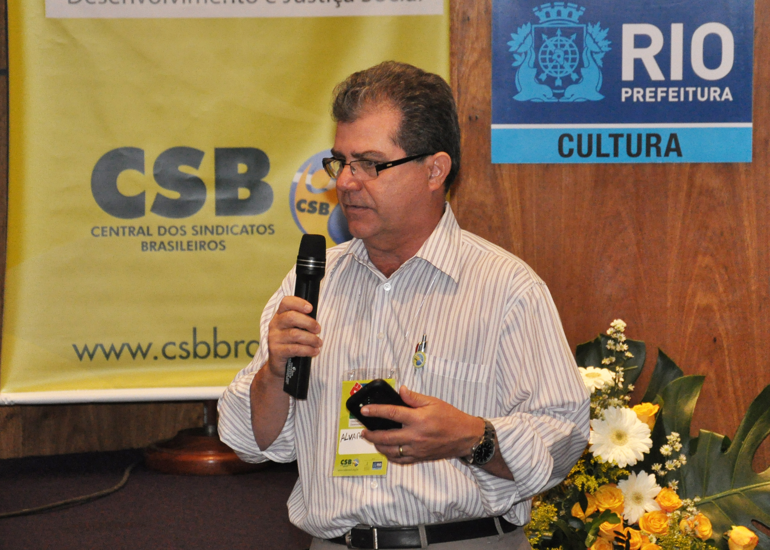 Fórum Brasil | México – 2013 | Alvaro Egea – Secretário-geral da CSB
