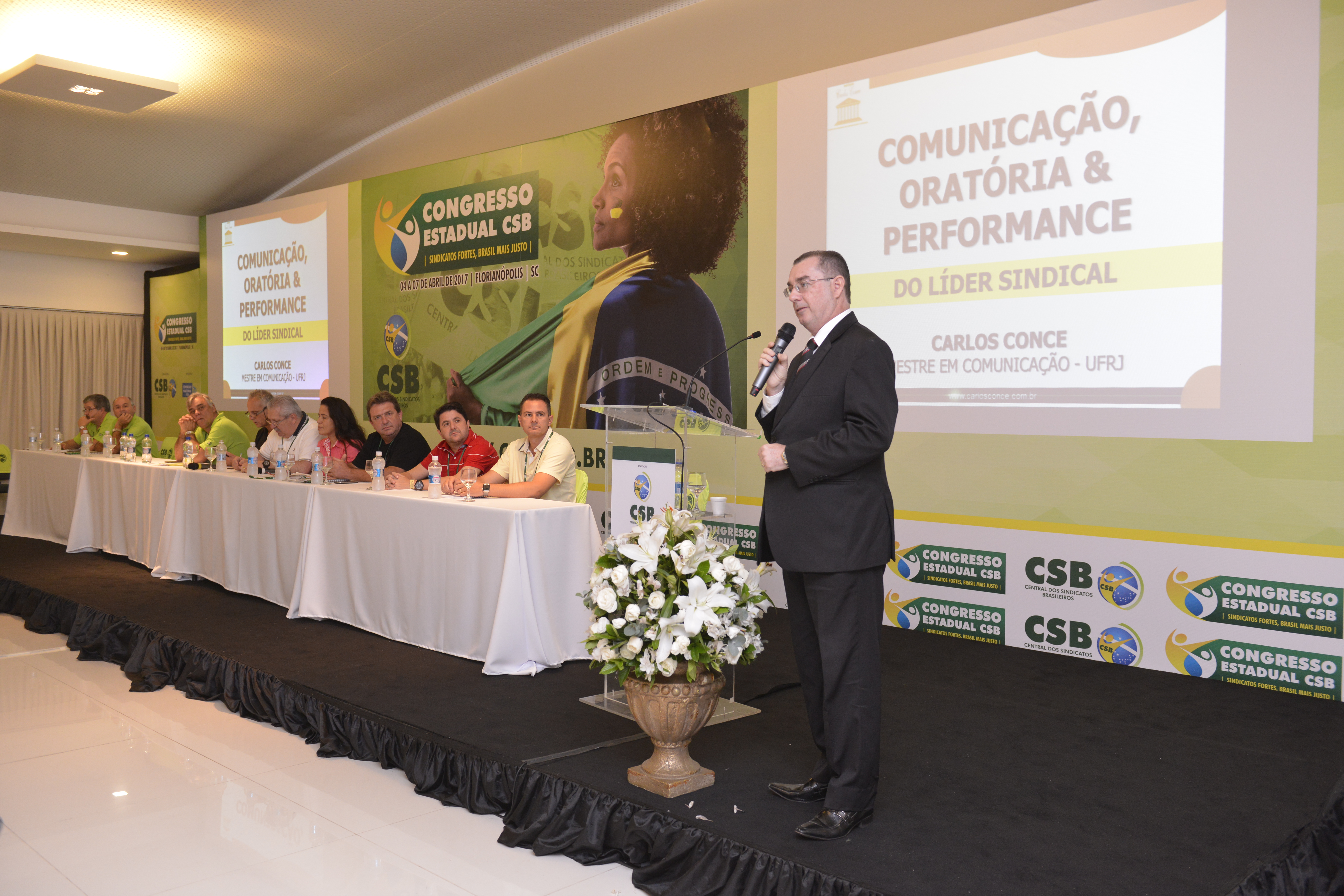 Palestra de Carlos Conce – Congresso Estadual CSB Santa Catarina – 06 de abril | 2017