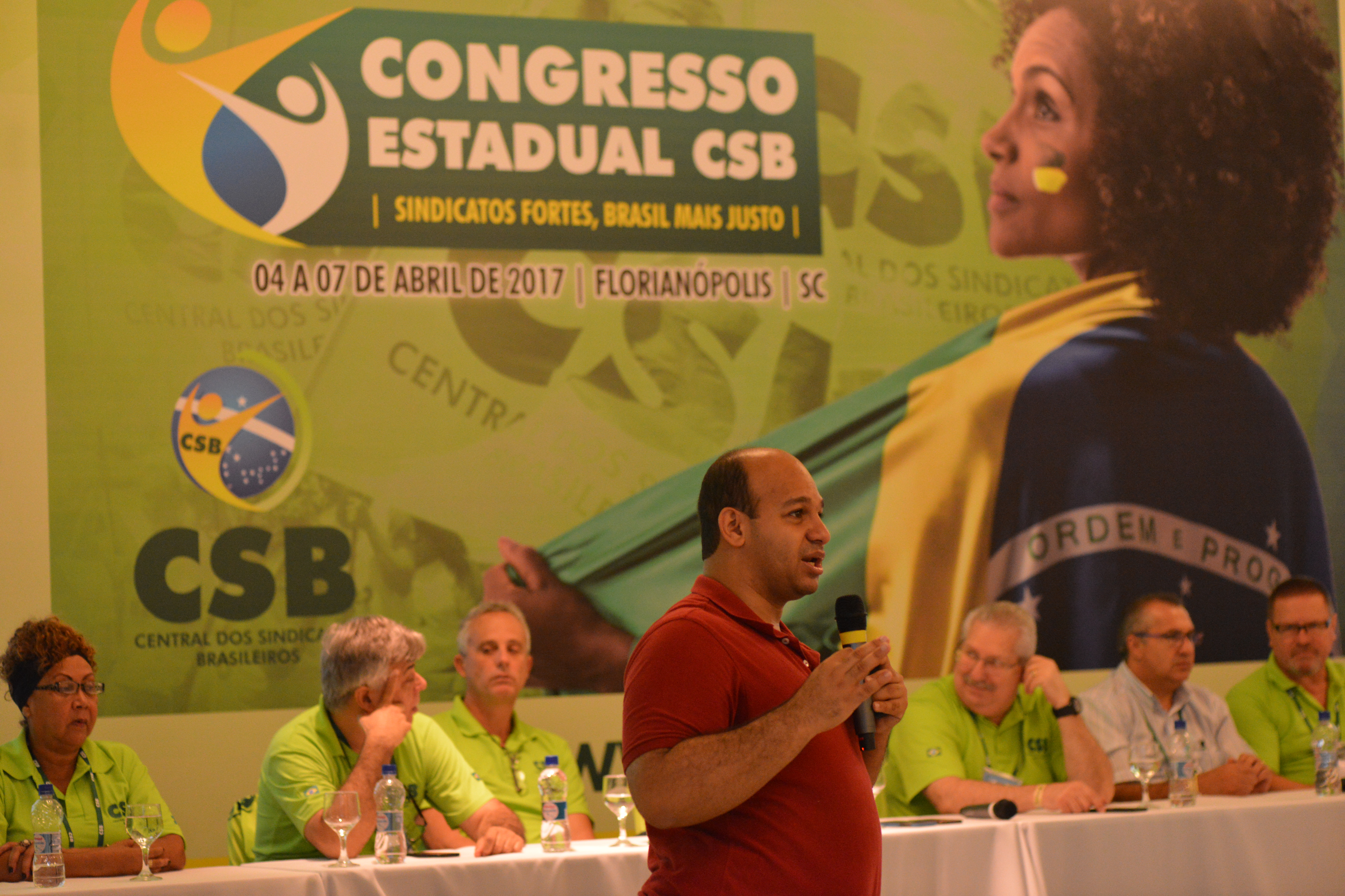 Palestra de Wendel Pinheiro – Congresso Estadual CSB Santa Catarina- 05 de abril |2017