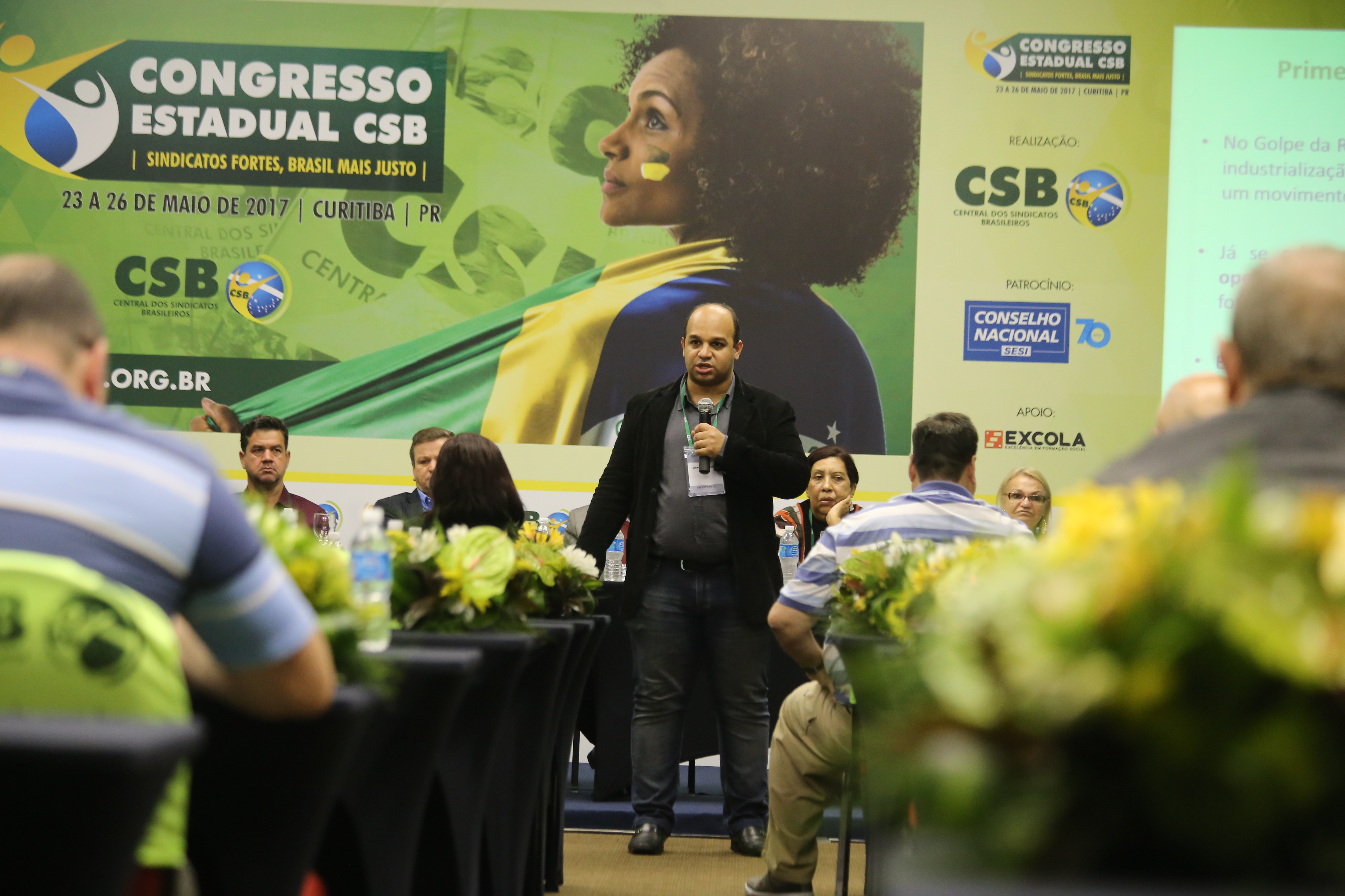 Palestra de Wendel Pinheiro – Congresso Estadual CSB Paraná – 23 a 26 de maio | 2017