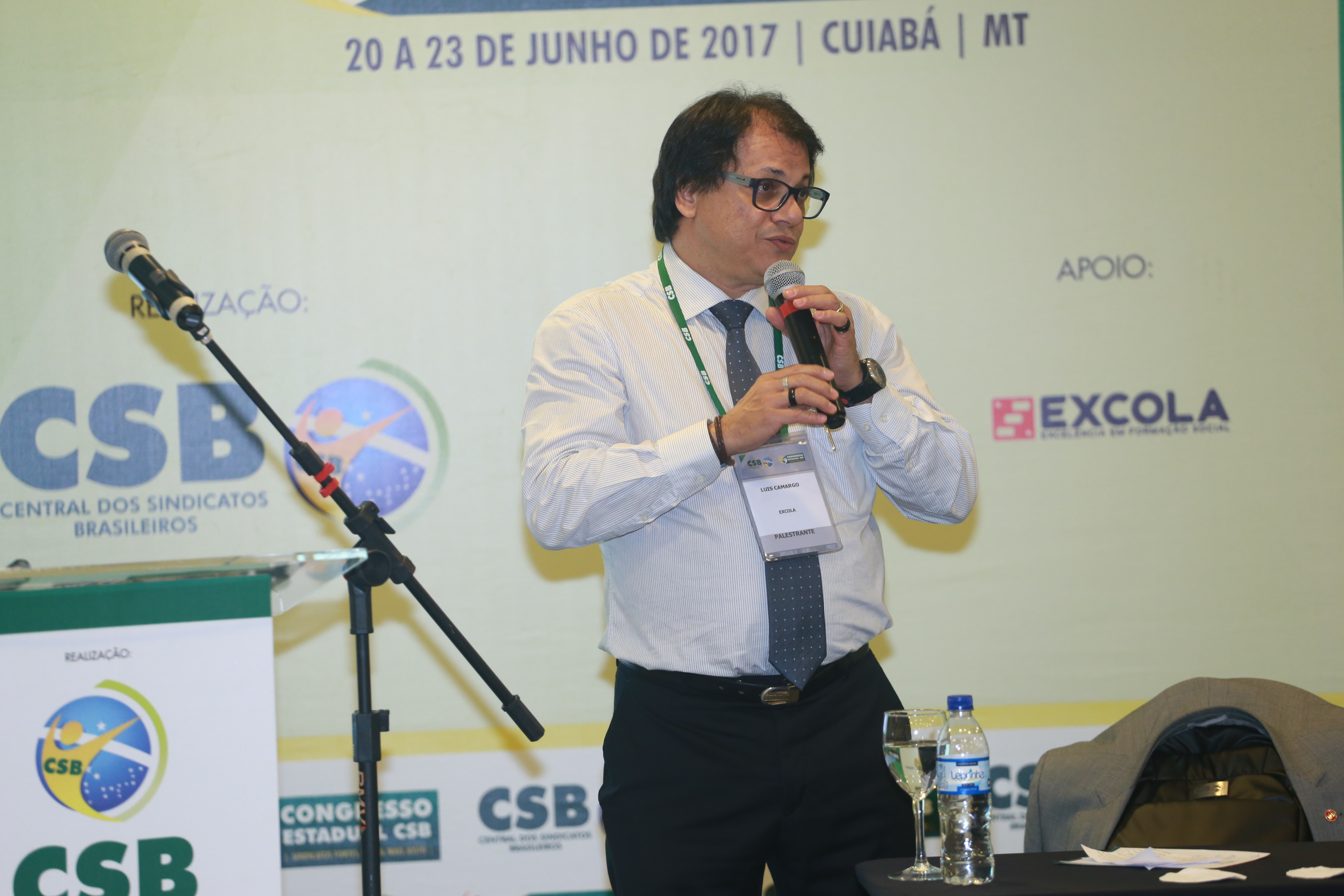 Palestra de Luís Antonio Camargo– Congresso Estadual CSB Mato Grosso – 21 de junho | 2017