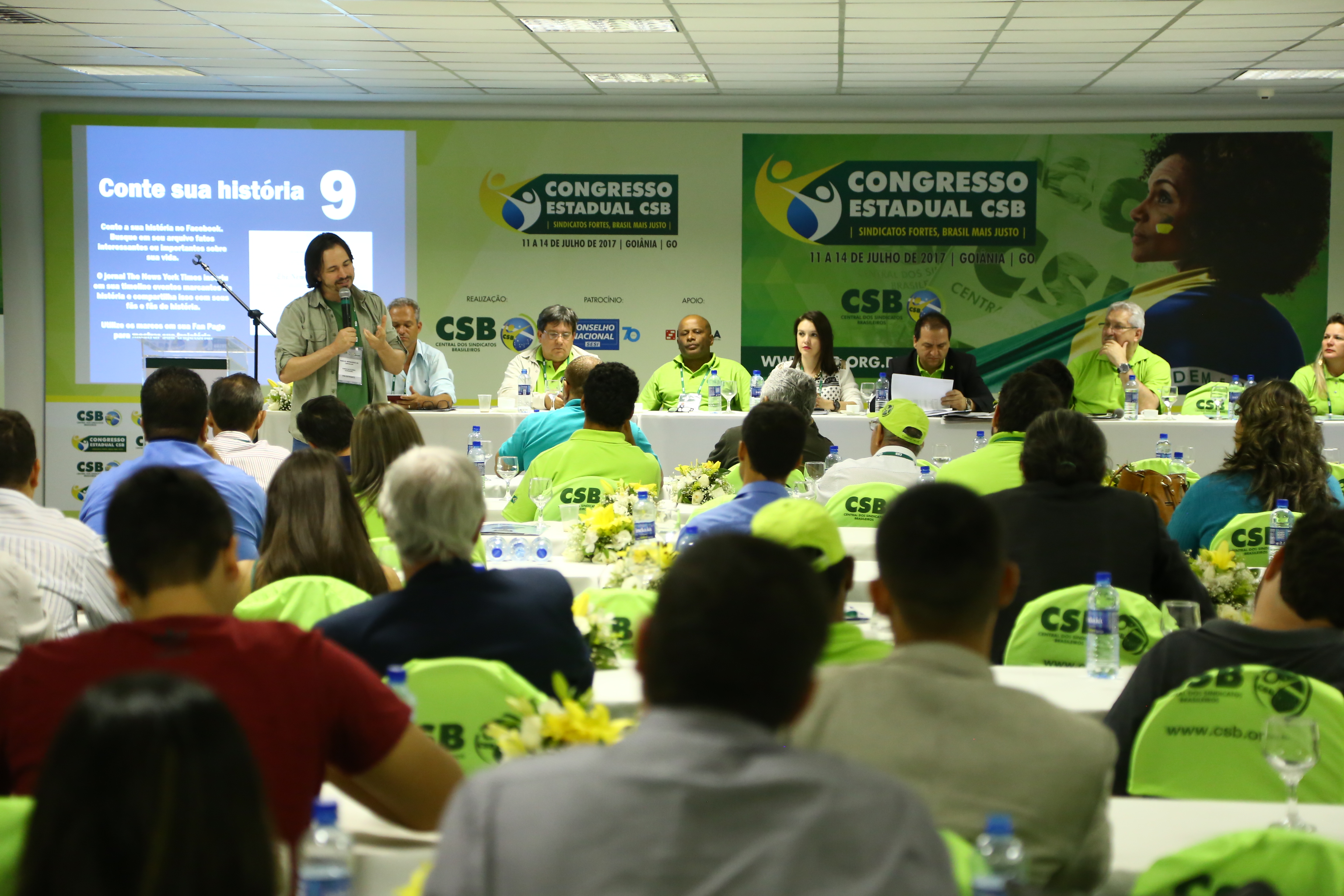 Palestra de Márcio Bernardes de Carvalho– Congresso Estadual CSB Goiás – 12 de julho | 2017
