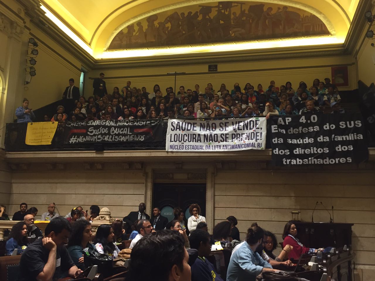 Em defesa do SUS, entidades realizam debate na Câmara Municipal do Rio de Janeiro