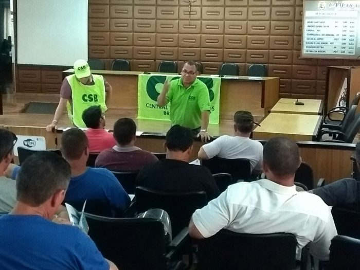 Trabalhadores nas Indústrias da Construção e do Mobiliário de São Borja (RS) aprovam pauta de reivindicações 2018