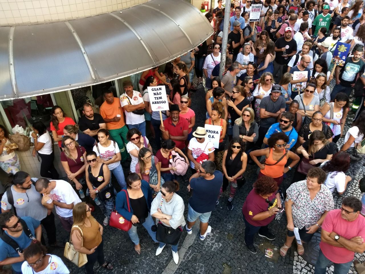 CSB Santa Catarina luta contra privatização da saúde e da educação em Florianópolis