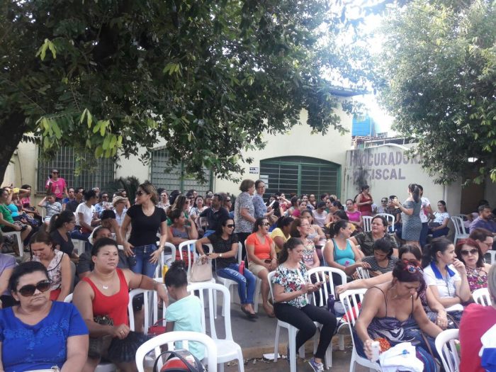 Em Rondonópolis (MT), mil servidores municipais se mobilizam contra péssimas condições de trabalho e por reajuste de 10%
