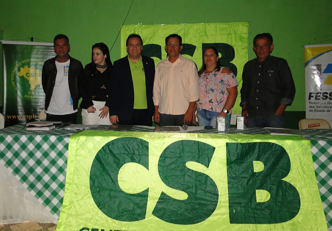 Sindicato dos Servidores de Carmo do Rio Verde (GO) oficializa filiação à CSB