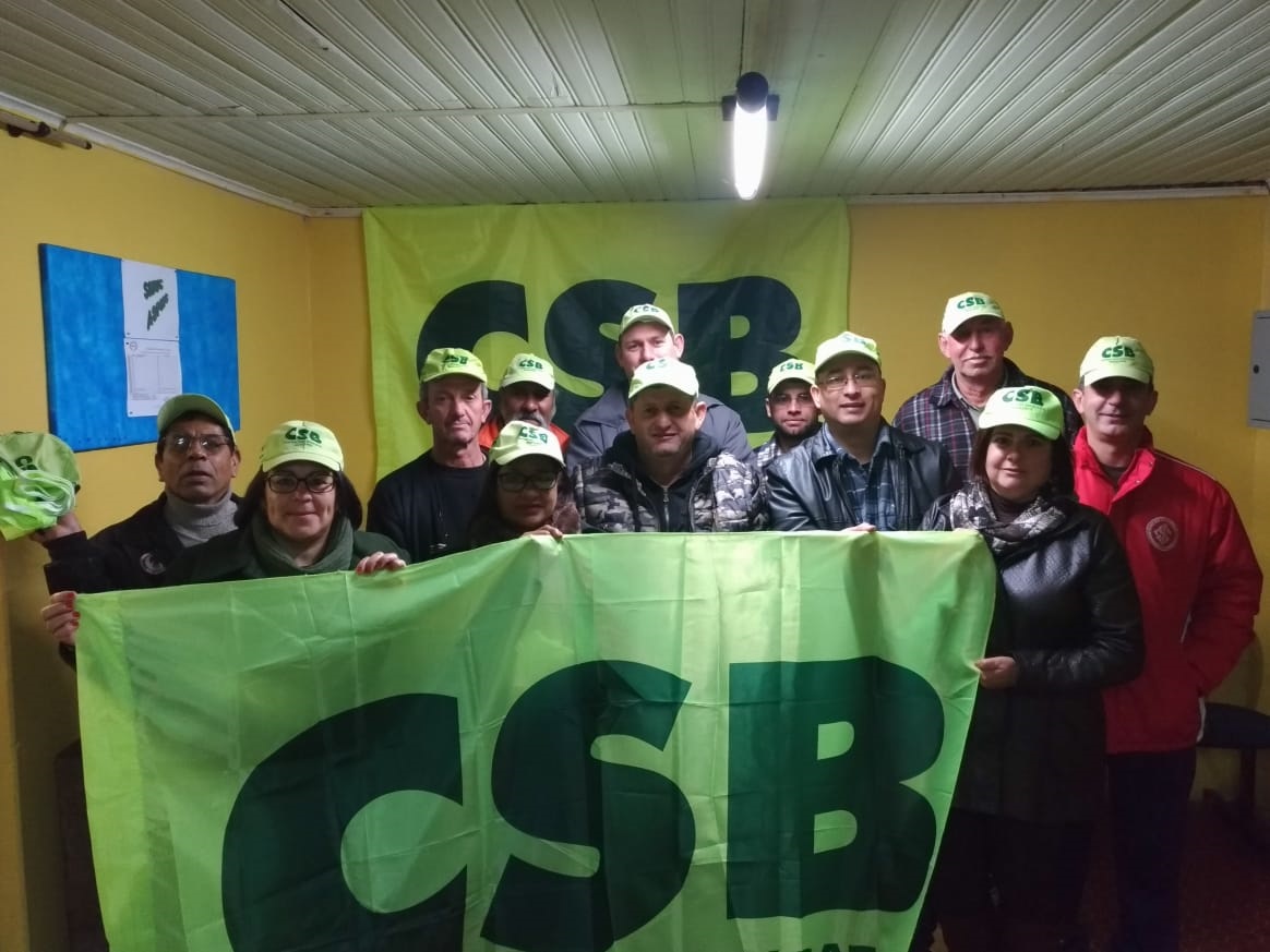 CSB debate fortalecimento sindical com sindicatos de municipários do Rio Grande do Sul