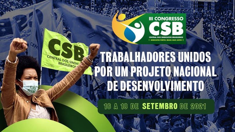 III Congresso CSB começa nesta quinta-feira (16) de forma 100% virtual