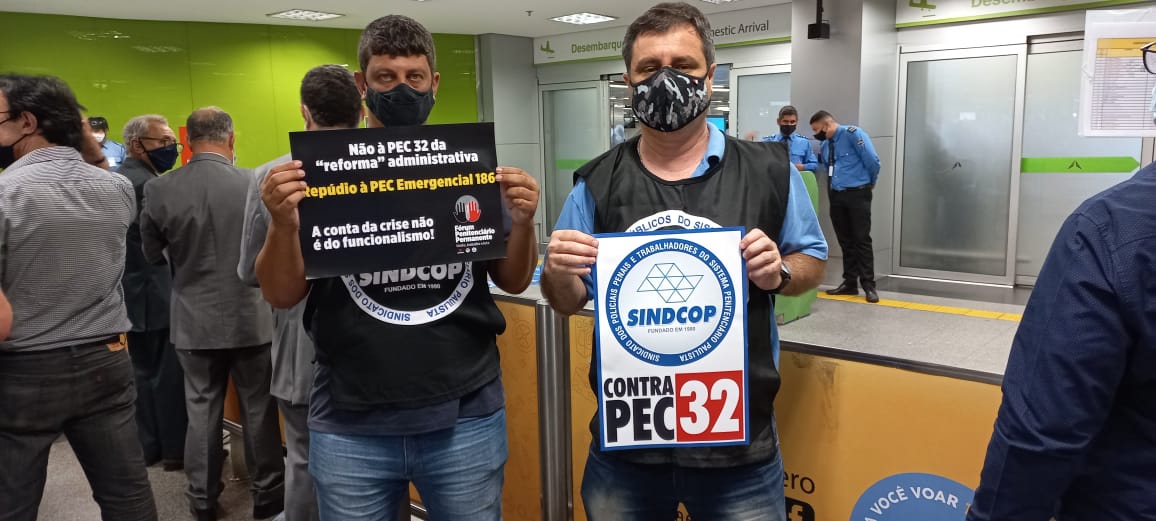 SINDICOP aumenta pressão na luta contra a PEC 32 e prepara atos em SP e Brasília