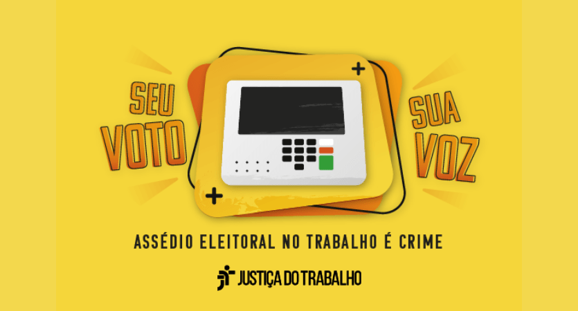 tst assédio eleitoral