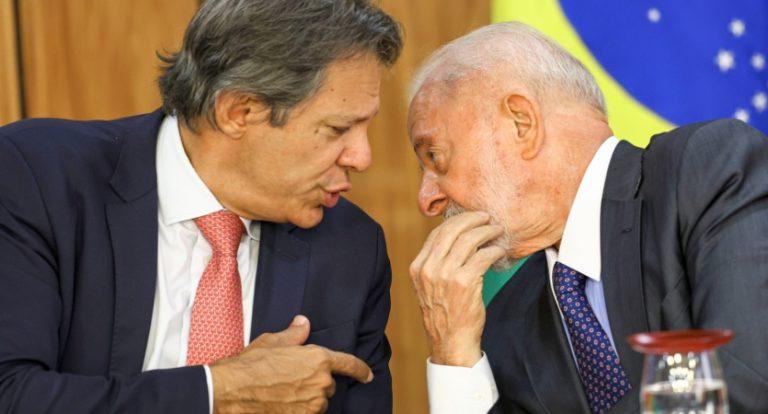 Haddad e Lula - governo estuda imposto mínimo para milionários