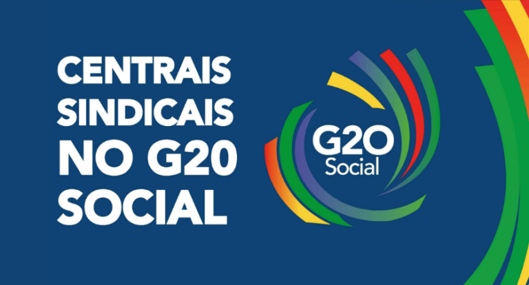 centrais sindicais no g20 social rio de janeiro