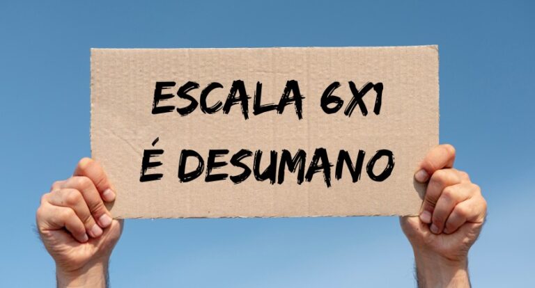 pelo fim da escala 6x1