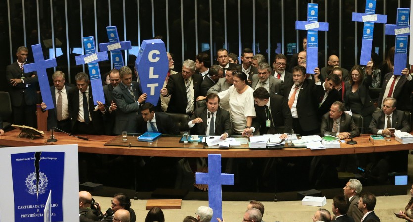 reforma trabalhista 2017 votação câmara