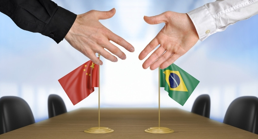 brasil fecha acordos com a china