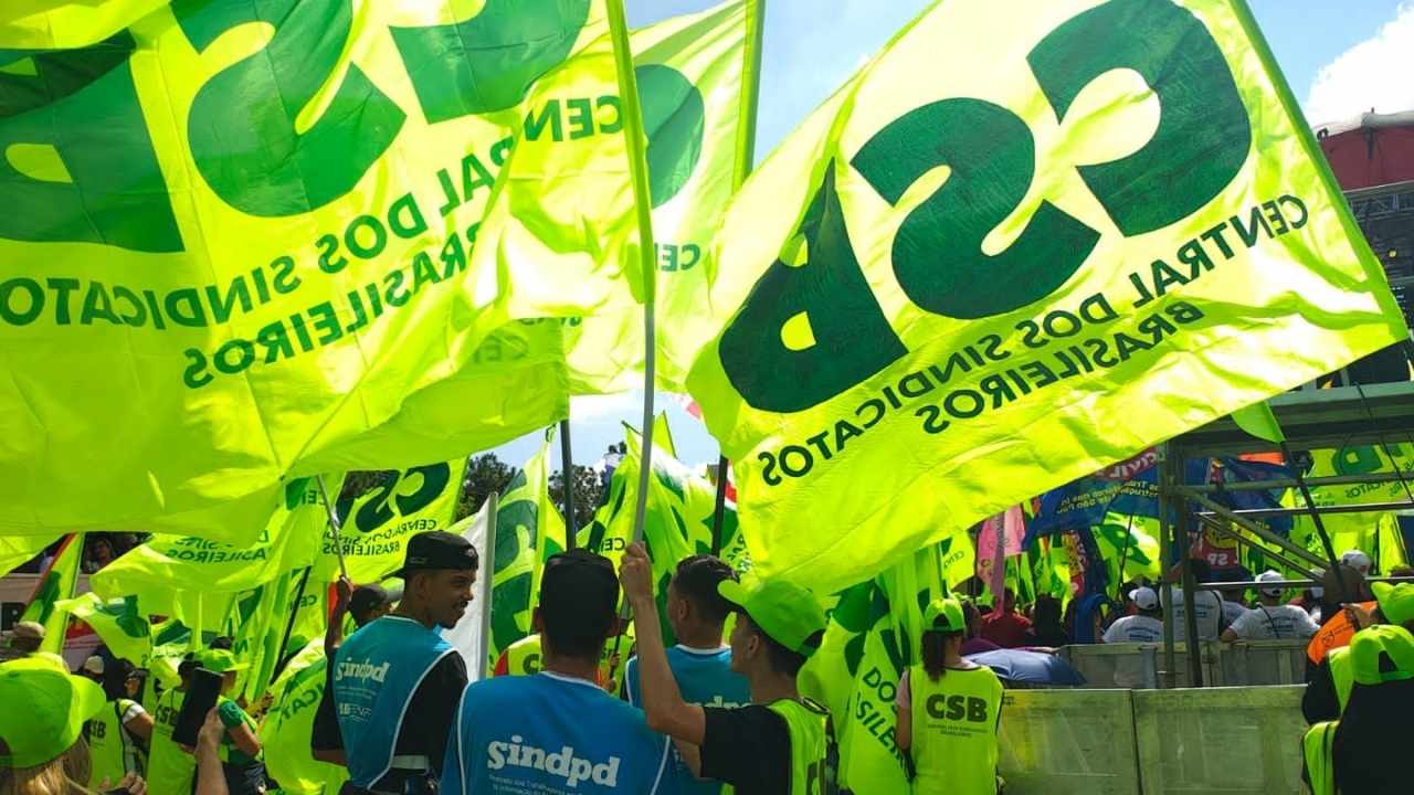 1º de maio 2025: ato das centrais sindicais em SP