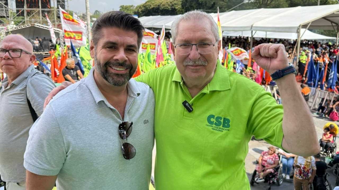 1º de maio 2025: ato das centrais sindicais em SP