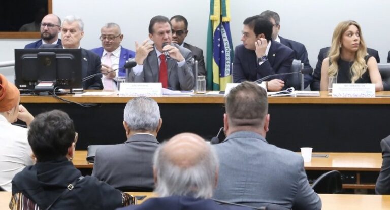 ministro do trabalho luiz marinho em audiencia na camara
